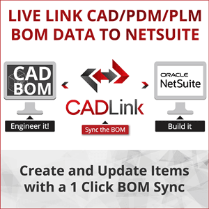 CADLink - CAD BOM to NetSuite Integration