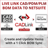 CADLink - CAD BOM to NetSuite Integration