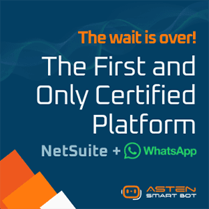 Asten Smart Bot WhatsApp for NetSuite