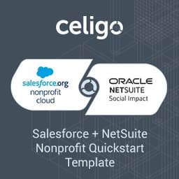 Celigo Salesforce - NetSuite Nonprofit Quickstart Template