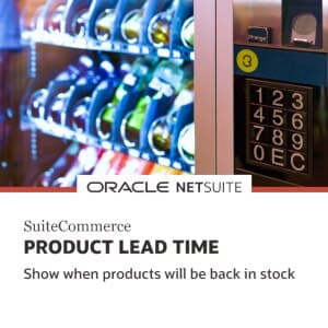 SuiteCommerce Product Lead Time