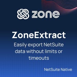 ZoneExtract for Automated NetSuite Data Exports